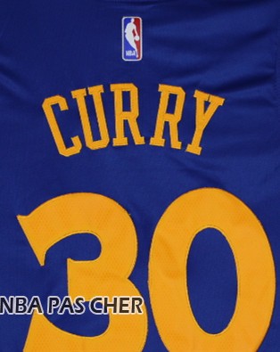 Maillot Champion Final Golden State Warriors Curry 30 2017 Bleu